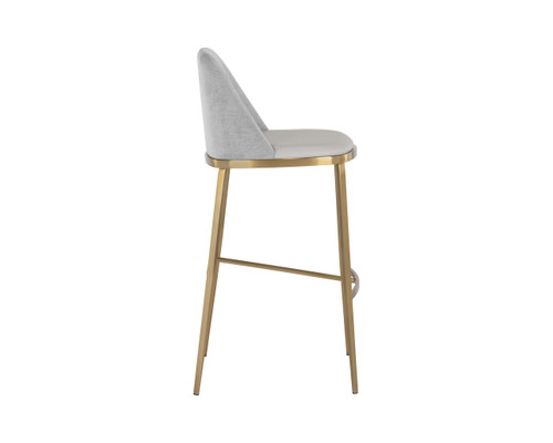 Dover Barstool Napa Stone / Polo Club Stone