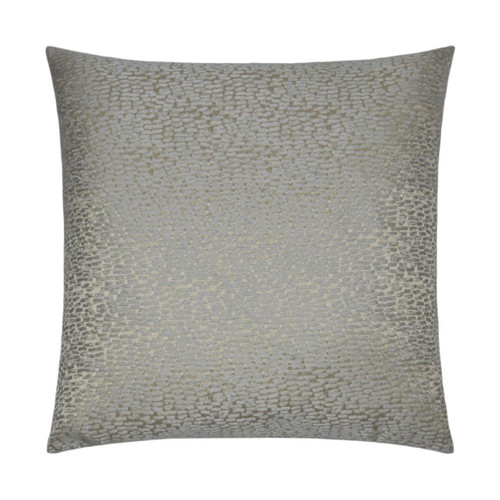 Joy Misty Pewter Throw Pillow | Bone & Brass