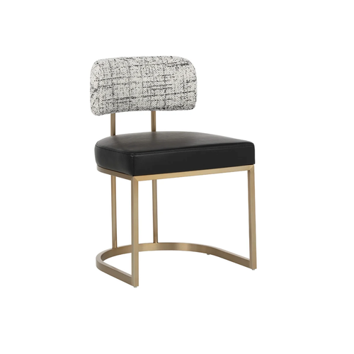 Larissa Bravo Black / Halton Birch Dining Chair