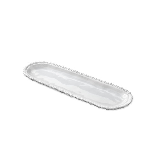 White Alegria Baguette Platter White | Bone & Brass