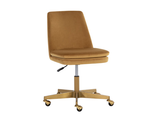 Berget Gold Sky Desk Chair