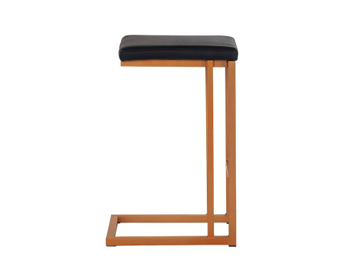Boone Champagne Gold - Onyx Counter Stool
