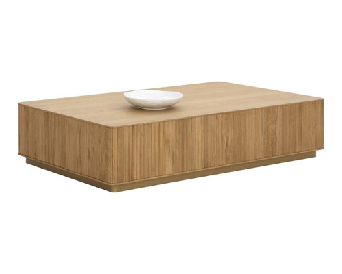 Kalla Rectangular - Rustic Oak Coffee Table