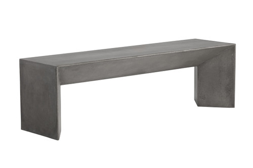 Nomad Grey Bench