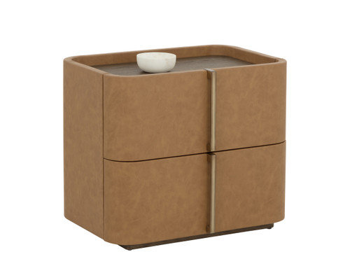 Jamille Small - Cognac Nightstand