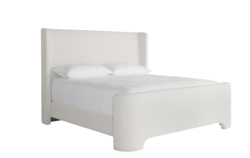 Ives King - Copenhagen White Bed