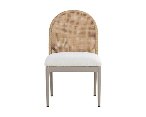 Calandri Greige - Louis Cream Dining Chair