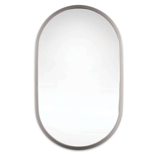 Canal Polished Nickel Mirror | Bone & Brass