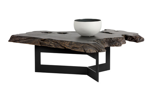 Wyatt Black / Dark Brown Coffee Table