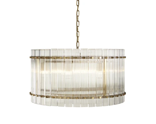 Kore Small - Brass - Clear Chandelier
