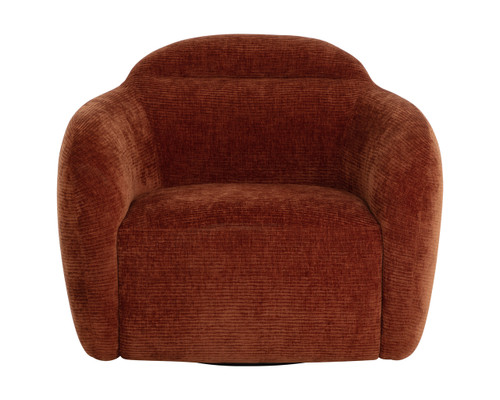 Ismo Swivel Opera Spice Lounge Chair