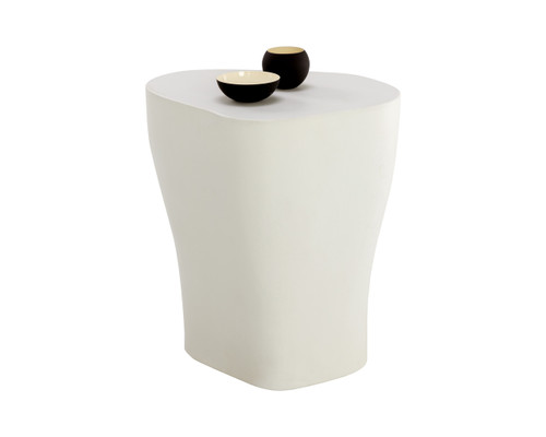 Dali End Large - White Table