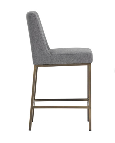Leighland Dark Grey Counter Stool