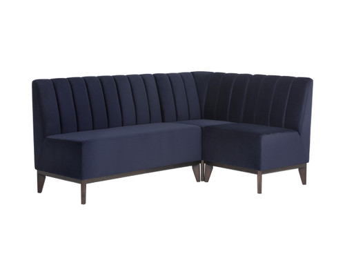 Kosovo Banquette Brown - Abbington Navy