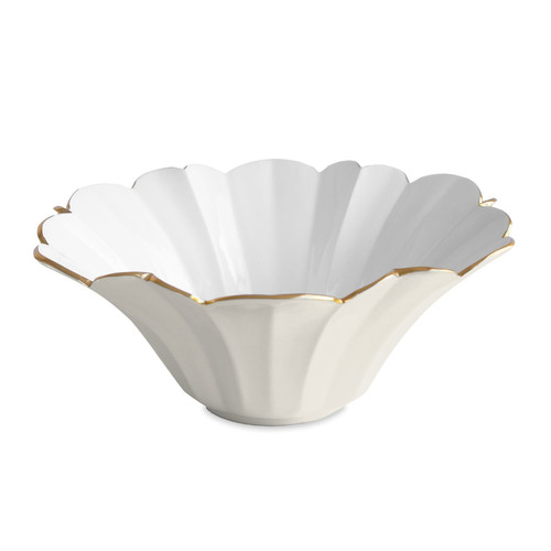 Encanto Avril Large Bowl (Cream White) | Bone & Brass