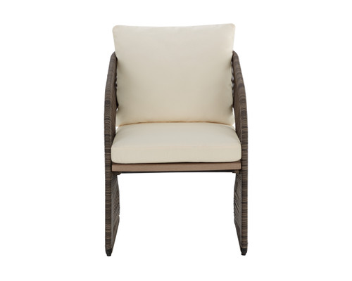 Toulon Stinson Cream Dining Chair
