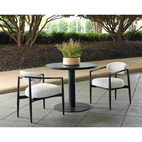 Marita Dining Black - Louis Cream Armchair, view 2