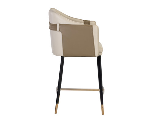 Carter Napa Beige / Napa Tan Counter Stool