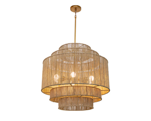 Alyssa Natural Jute Chandelier