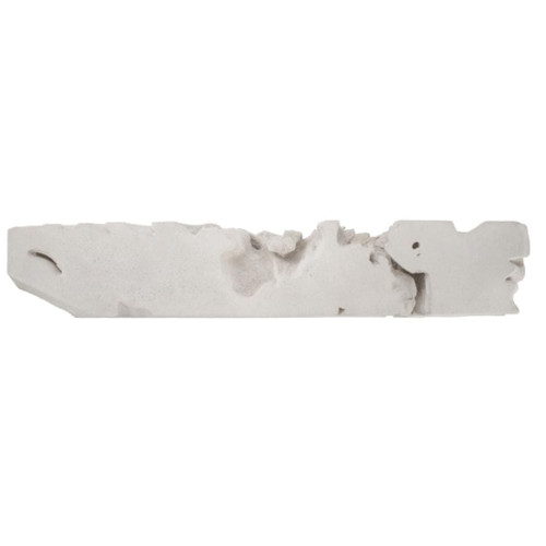 Ivory Freeform Console Table - Table Side View | Bone & Brass
