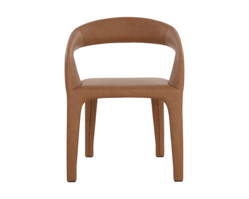 Atika Dining Milliken Cognac Armchair