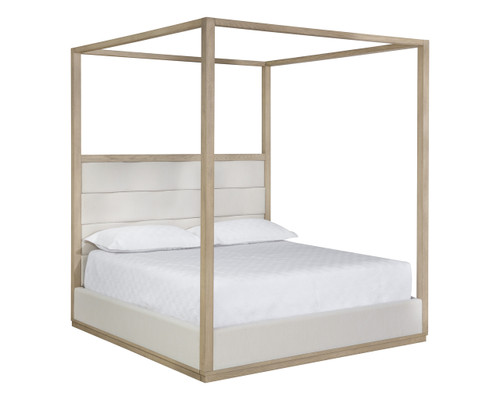 Hoyos Canopy King - Topaz Beige Bed