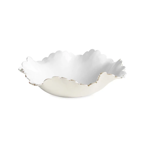 Encanto Colette Medium Bowl (Cream White) | Bone & Brass