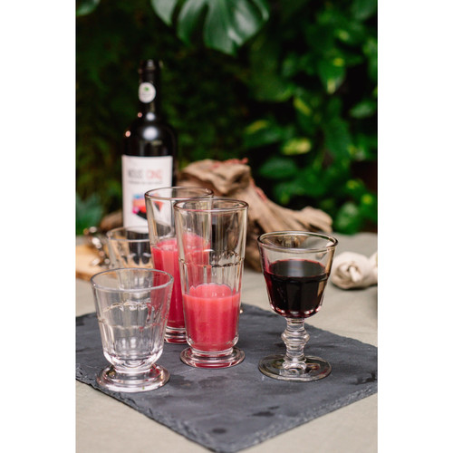 Clear Glass Perigord Highball Glass Set of 6, view 2