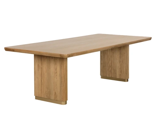 Kalla Rectangular - Rustic Oak - 96" Dining Table