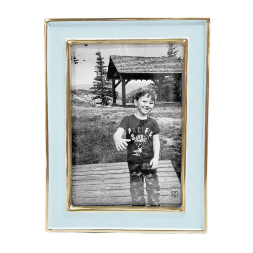 Frame Encanto Jason 4 x 6 (Blue) | Bone & Brass