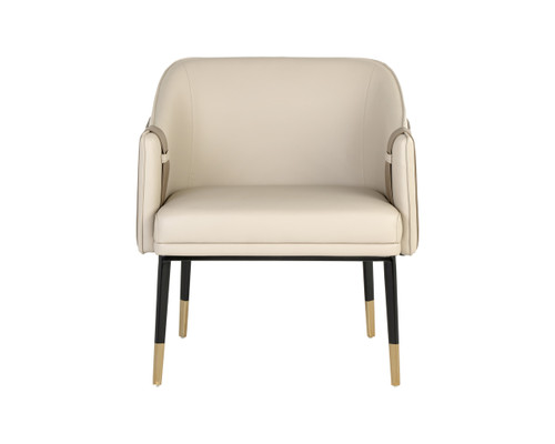 Carter Napa Beige / Napa Tan Lounge Chair