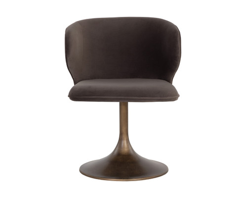 Simone Swivel Meg Ash Dining Chair
