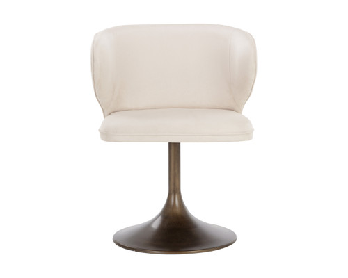 Simone Swivel Casablanca Cloud Dining Chair