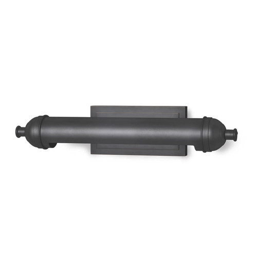 Devon Small Picture Light in oil rubbed bronze, a sleek, modern fixture with a cylindrical body.
