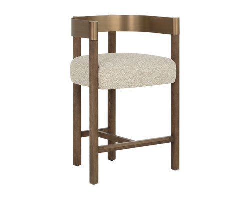 Manolo Santa Cruz Oatmeal Counter Stool