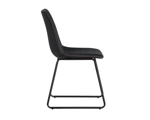 Cal Antique Black Dining Chair