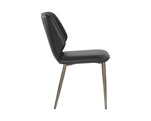 Clinton Bronze - Bravo Black Dining Chair