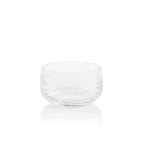 Chatham 6.25" Rippled Glass Bowls, Set 2 | Bone & Brass