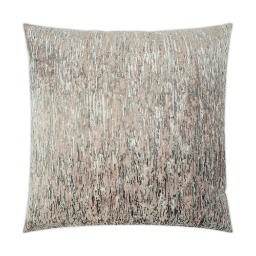 Yanbu Blush Pink & Grey Throw Pillow | Bone & Brass