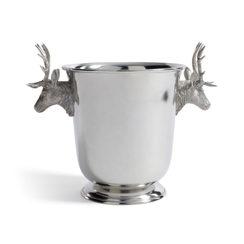 St. Moritz Pewter Champagne Ice Bucket | Bone & Brass