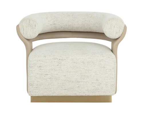 Olida Swivel Hailey Moon / Napa Beige Lounge Chair