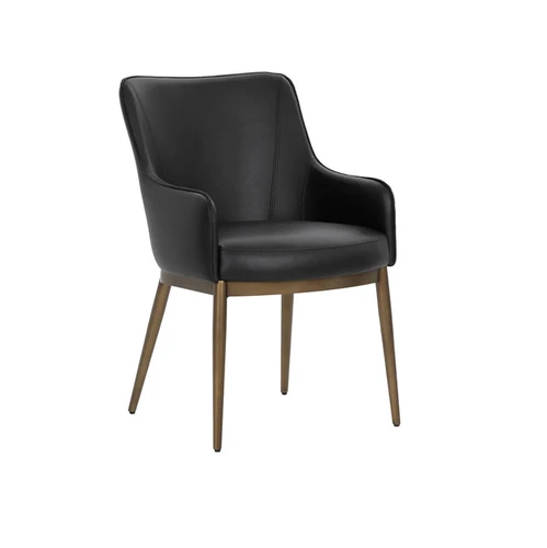 Franklin Dining Bravo Black Armchair