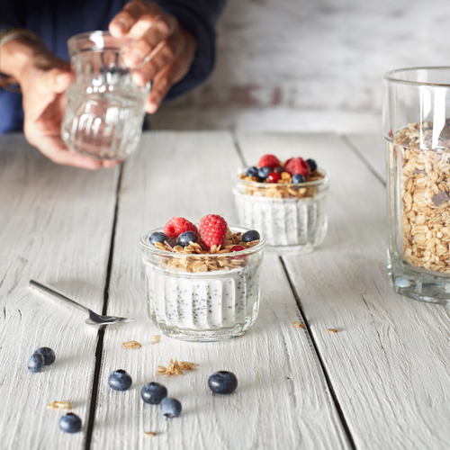 Clear Glass Délice Mini Cups – Set of 6, view 2