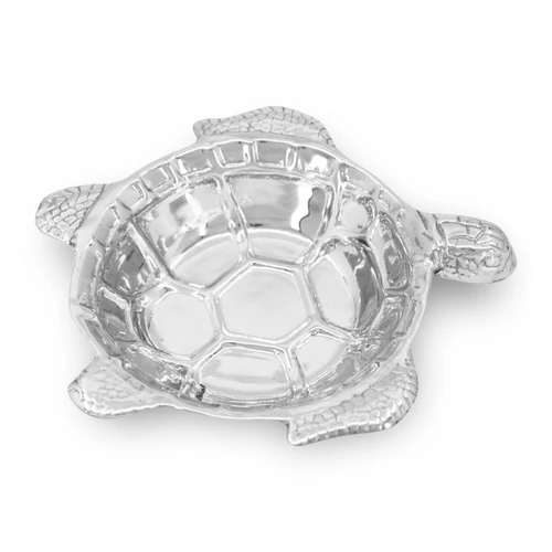 Giftables Silver Ocean Turtle Wine Coaster | Bone & Brass