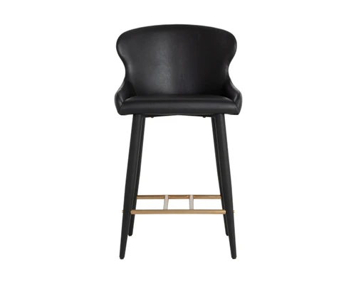 Evora Bravo Black Counter Stool
