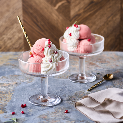 Alice Glass Pedestal Dessert Cups – Set of 6, view 2