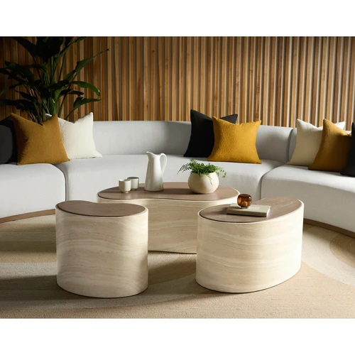 Ishiko Large Nesting Coffee Table, view 2