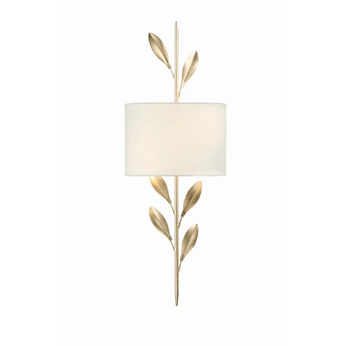 Broche 8.5" Antique Gold Sconce