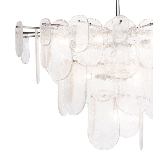 Echo Natural Brass Chandelier