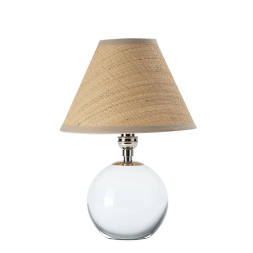 Giorgio Crystal Polished Nickel Mini Lamp
